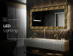Espejo con luz decorativos pared - Tropical Paradise #7