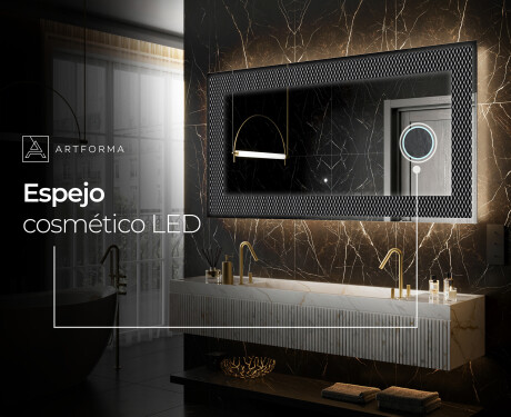 Espejo con luz decorativos pared - Modern Masterpiece #8