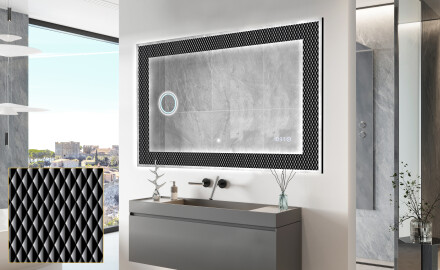Espejo con luz decorativos pared - Modern Masterpiece