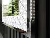Espejo con luz decorativos pared - Marble Uplift #3