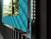 Espejo con luz decorativos pared - Blue Harmonies #3