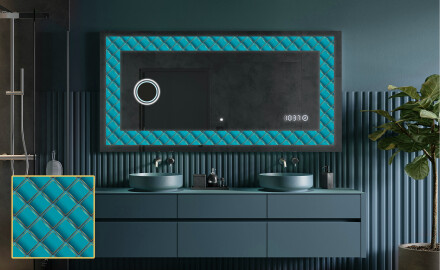 Espejo con luz decorativos pared - Blue Harmonies