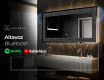 Espejo con luz decorativos pared - Dark Elegance #7