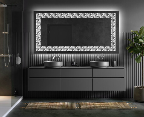 Espejo con luz decorativos pared - Pearlous Dance #5