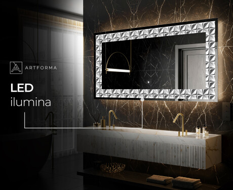 Espejo con luz decorativos pared - Pearlous Dance #6