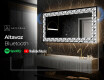 Espejo con luz decorativos pared - Pearlous Dance #7