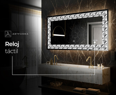 Espejo con luz decorativos pared - Pearlous Dance #8