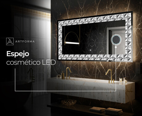 Espejo con luz decorativos pared - Pearlous Dance #9