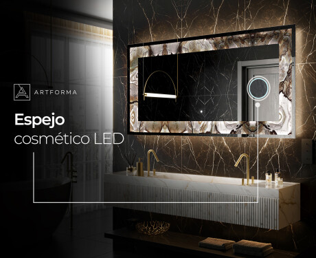 Espejo con luz decorativos pared - Desert Wonders #8