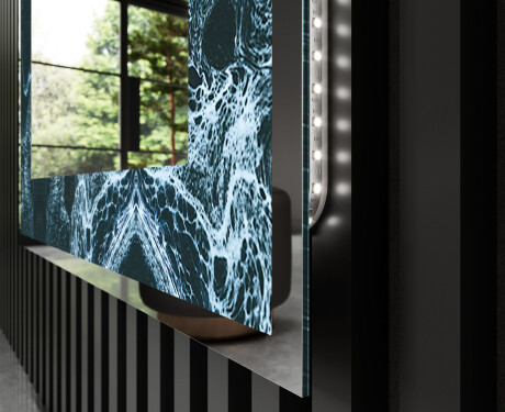 Espejo con luz decorativos pared - Oceanic Madness #3