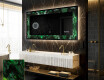 Espejo con luz decorativos pared - Malachite Magic