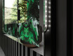 Espejo con luz decorativos pared - Malachite Magic #3
