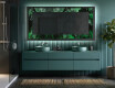Espejo con luz decorativos pared - Malachite Magic #5