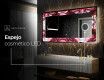 Espejo con luz decorativos pared - Ruby Rhythms #9
