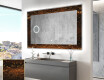 Espejo con luz decorativos pared - Amber Shell