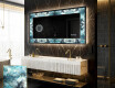 Espejo con luz decorativos pared - Sapphire Reflections