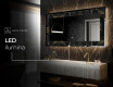 Espejo con luz decorativos pared - Golden Veins #6