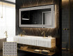 Espejo con luz decorativos pared - Dynamic Circles