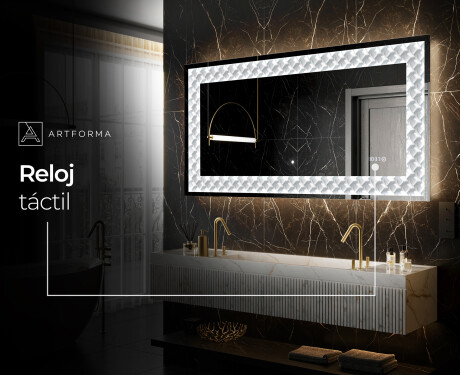 Espejo con luz decorativos pared - Inspiring Lines #8