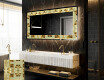 Espejo con luz decorativos pared - Glow Geometry