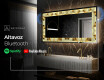 Espejo con luz decorativos pared - Glow Geometry #9