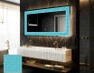 Espejo con luz decorativos pared - Divergent Lines