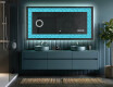 Espejo con luz decorativos pared - Divergent Lines #5