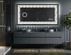 Espejo con luz decorativos pared - Dynamic Whirls #5