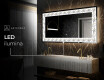 Espejo con luz decorativos pared - Dynamic Whirls #7