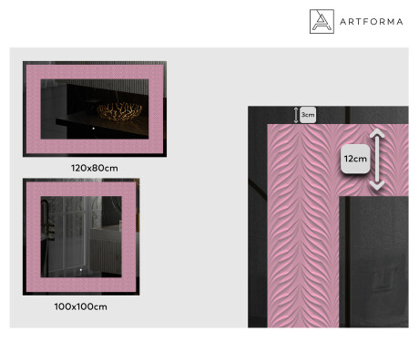 Espejo con luz decorativos pared - Experimental Compositions #2