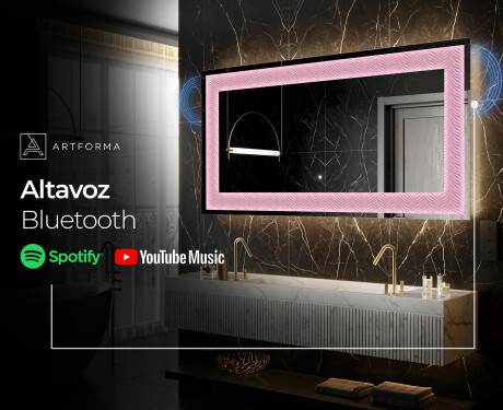 Espejo con luz decorativos pared - Experimental Compositions #9