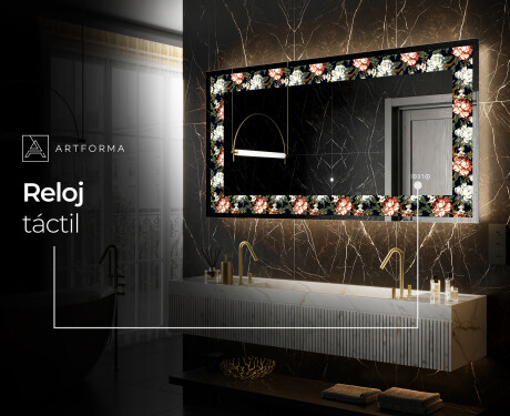 Espejo con luz decorativos pared - Plant Rhythms #6