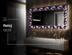 Espejo con luz decorativos pared - Floral Layouts #6