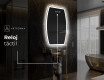 Espejo de baño LED de forma irregular M222 #7