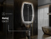 Espejo de baño LED de forma irregular M223 #7