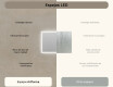 Espejo rectangular de baño con iluminación LED 100x70 cm con Dual color, Interruptor táctil, Estera de calefacción #7