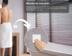 Espejo de baño redondo iluminado de 60 cm con luz neutra 4500K #3