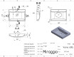 Lavabo VARNA 600 MIRASOFT