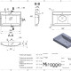 Lavabo VARNA 600 MIRASOFT #1