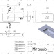 Lavabo DELLA 900 MIRASOFT #1