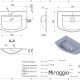 Lavabo DEA 800 #5