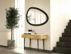 Espejo asimétrico con marco decorativo de MDF L304 #8