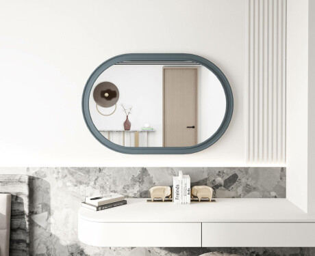 Espejo de baño con marco MDF L301 #4