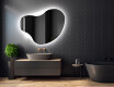 Espejo de baño LED de forma irregular N221 #2