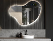 Espejo de baño LED de forma irregular N221 #6