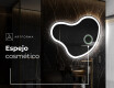 Espejo de baño LED de forma irregular N222 #4