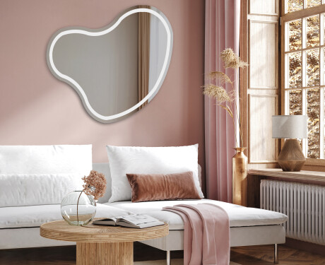 Espejos decorativos de pared con LED N223 #5