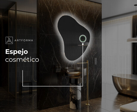 Espejo de baño LED de forma irregular V221 #5
