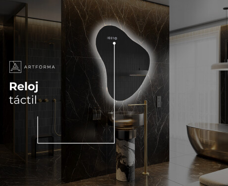 Espejo de baño LED de forma irregular V221 #8