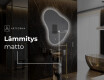 Espejo de baño LED de forma irregular V221 #9